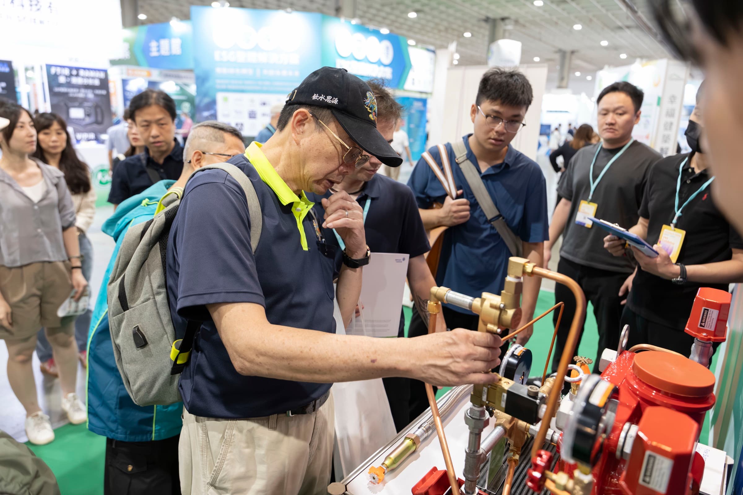 Secutech 2026 觀眾實際操作展品